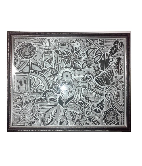 HANDMADE PAINTING WITH SHADING WORK