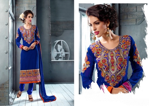 Fine Straight Salwaar Kameez