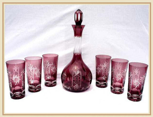 Decorative Glass Bottle