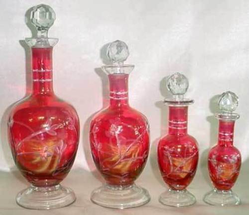 Colored Glass Bottles