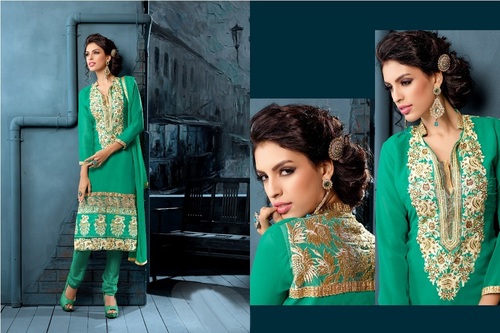 Fine Straight Salwaar Kameez