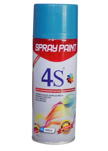 Blue Spray Paint