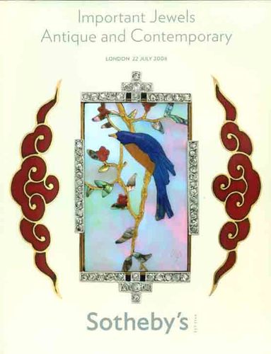 Sotheby's Important jewels antique and contemporary london 22 july 2008.