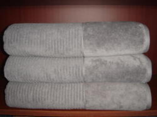 Piece Dyed Sheared Stripe Bath Towel