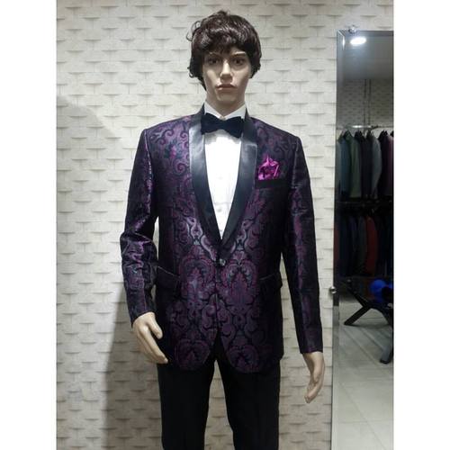 self print tuxedo suit