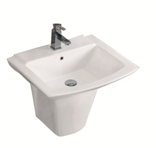 Wash Basins With Half Pedestal
