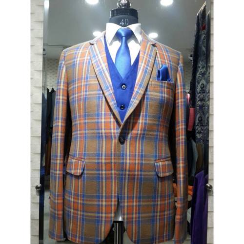 digital woolen coat