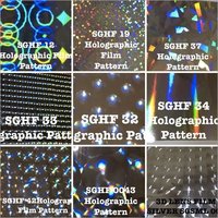 Holographic Polyester Film - 12-350 Micron Thickness | Non-Toxic, Durable, Attractive Design for Flexible Packaging