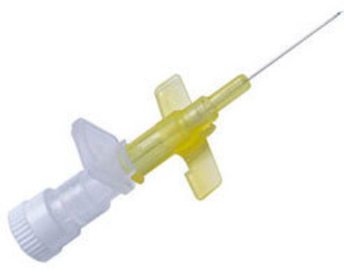 IV catheter with small wings & without injection port