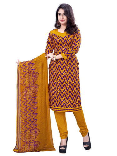 Yellow Printed Exclusive Party Wear Salwar Kameez