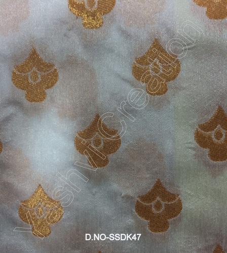 dyable jacqurd sherwani fabric
