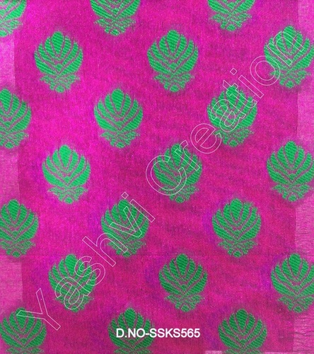 Jacquard fabric for bridal wear