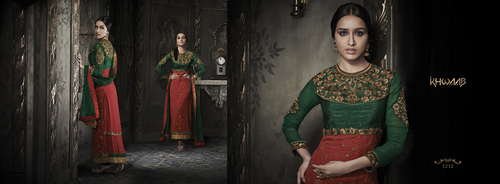 BUY ONLINE FLOOR LENGTH SALWAR SUITS