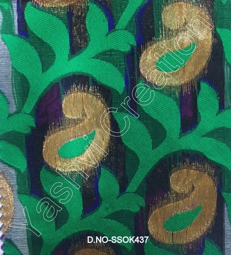 Jacquard fabric for anarkali salwar kameez