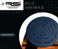 MAZE SHOWER 8'' ROUND