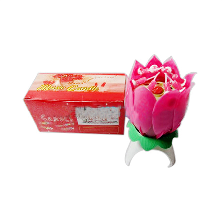 Birthday Lotus Candle