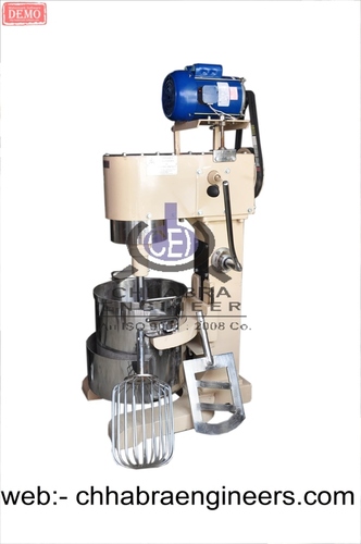 Planetary Mixer - Stainless Steel 20L to 60L Capacity Electric Power Source | Versatile Mixing Action with Interchangeable Agitators