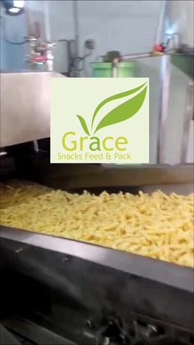 Automatic Snacks Frying Plant