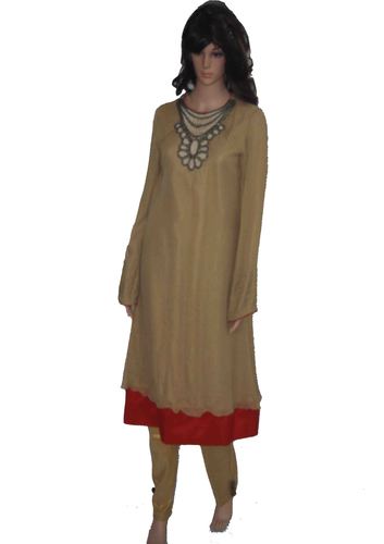 Pleated Shimmer Chiffon