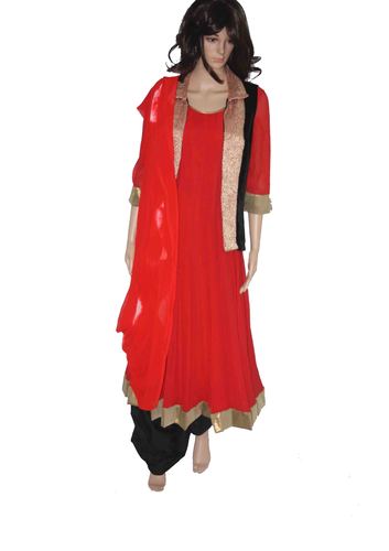 Zari Work Velvet