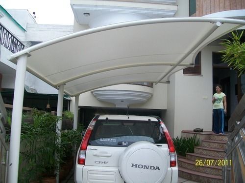 Tensile Car Parking Structure