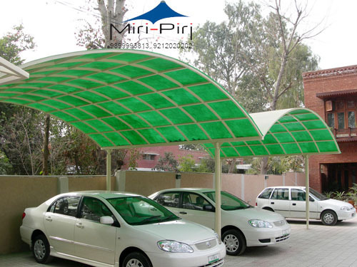 Fiberglass Parking Structures