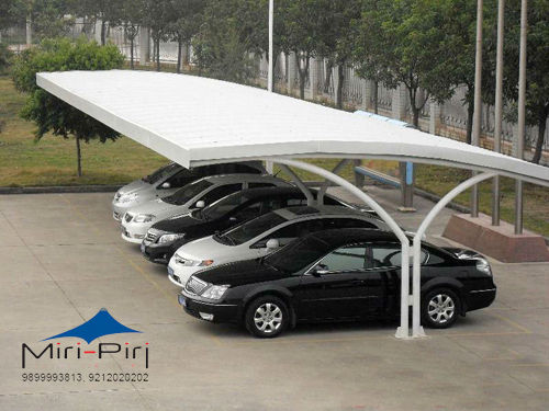 White Latest Structures For Car Parking