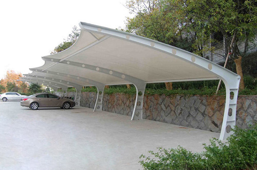 Designer Car Parking Tensile Structure