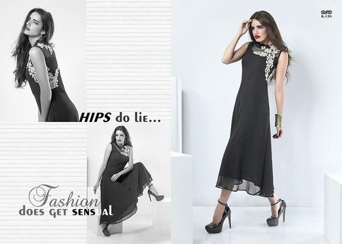 ELEGANT LOOK STYLISH INDO WESTERN