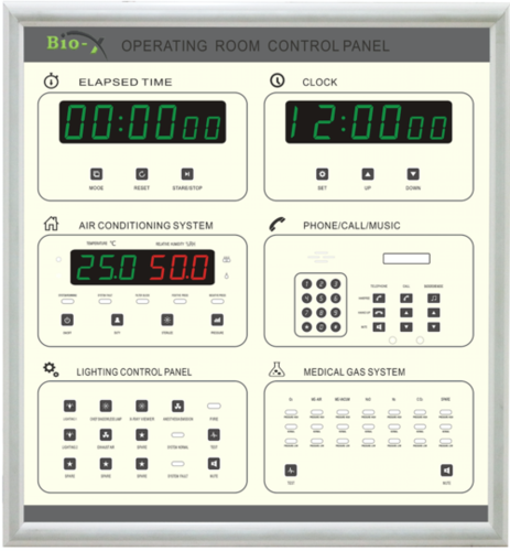 Control Panel For Modular Operation Theatre Dimension(L*W*H): 685X745X120 Millimeter (Mm)