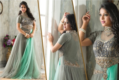 Tantalizing Embroidered Gown