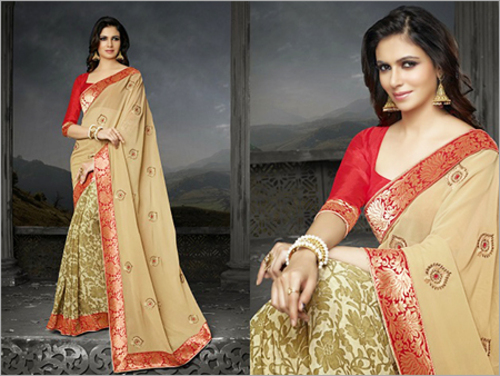 Printed Synthetic Sarees