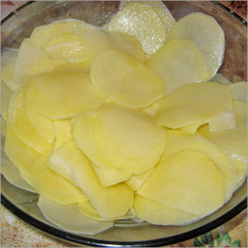 Raw Potato Chips - Potato, 2-4mm Thickness, Pale Yellow | Natural, Versatile, Delicious Snack Food
