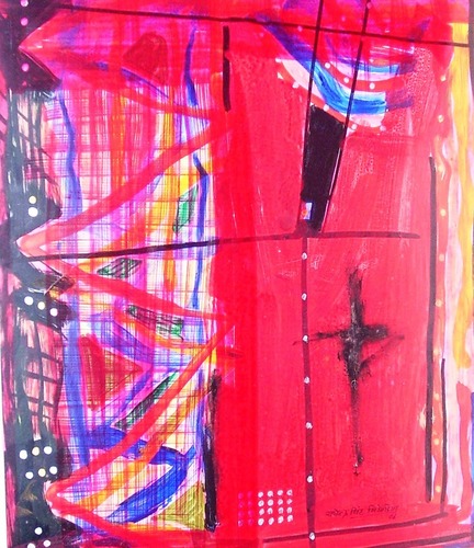 Rajendra Singh ,18'x15', acrylic on paper