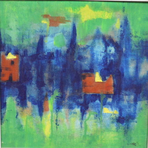 K.Panwar, 18'x18', Acrylic on canvas