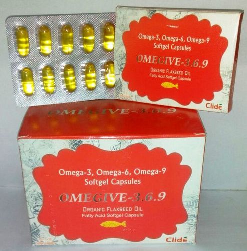 OMEGIVE 3.6.9. CAP. (Blister) - 10 Red Capsules, 360mg Omega-3 | Heart, Brain, Joint, Immune Support