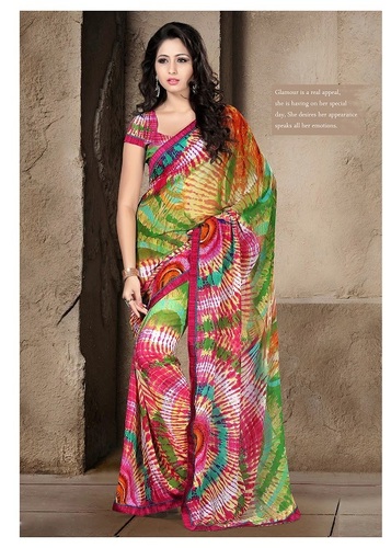 Fashionable Printed Sarees