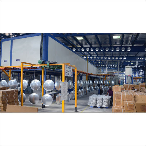 Automatic Conveyorised Powder Coating Plant