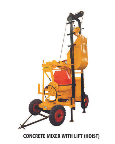 Concrete Mixer With Lift (Hoist)