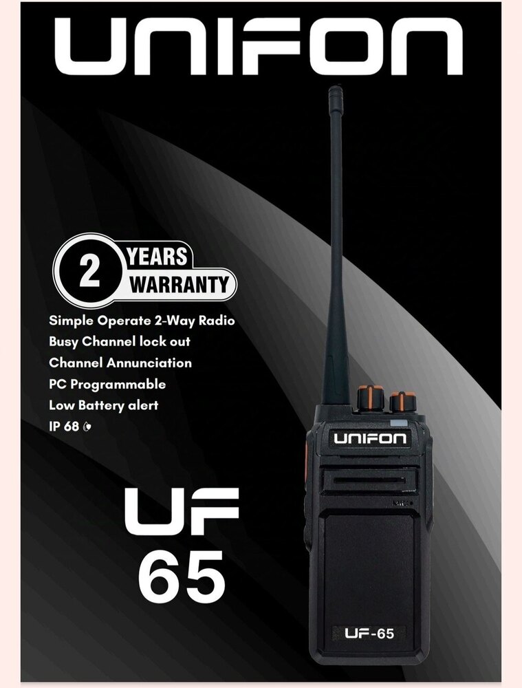 Portable Two-Way Radio - Dimension (L*W*H): 115.6X57.6X40.5 Millimeter (Mm)