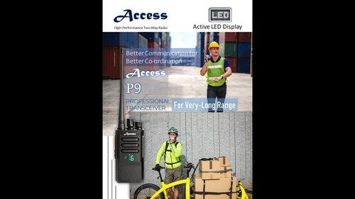 Access P9  Walkie Talkie