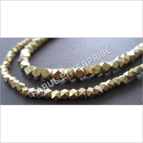 Brass Stardust Beads