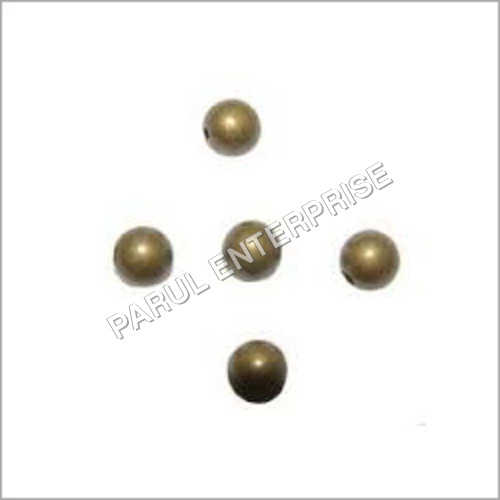Brass Plain Round Beads