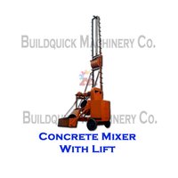 Concrete Mixer With Lift