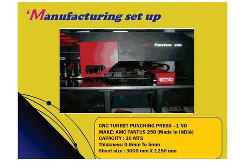 Fabrication Using CNC Turret Punching Press