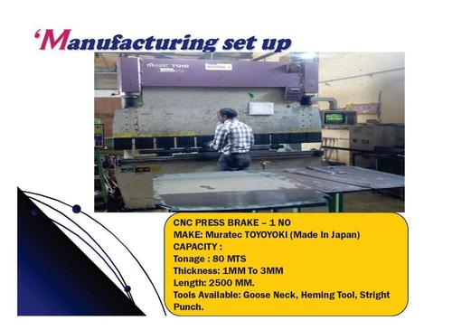Fabrication Using Press Brake