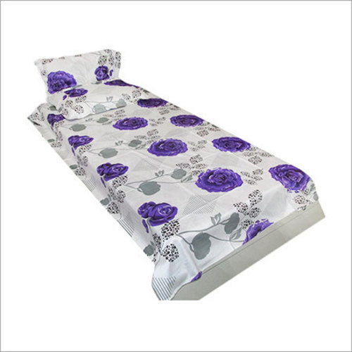 Flower Print Bed Sheet
