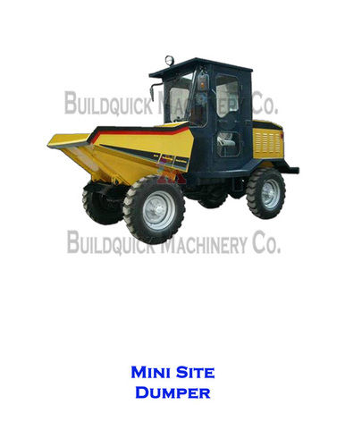 Mini Site Dumper By Buildquick Machinery Company