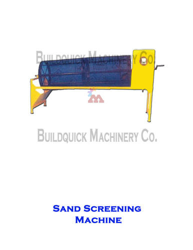 Sand Screening Machine By Buildquick Machinery Company