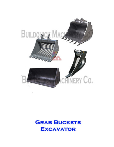 Grab Bucket Excavator By BUILDQUICK MACHINERY COMPANY